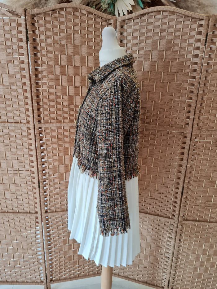 Modern Valley tweed jacket dress S