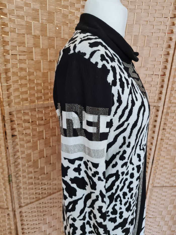 Monari Leopard Long Cardigan 10