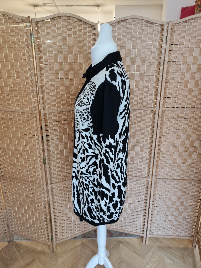 Monari Leopard Long Cardigan 10