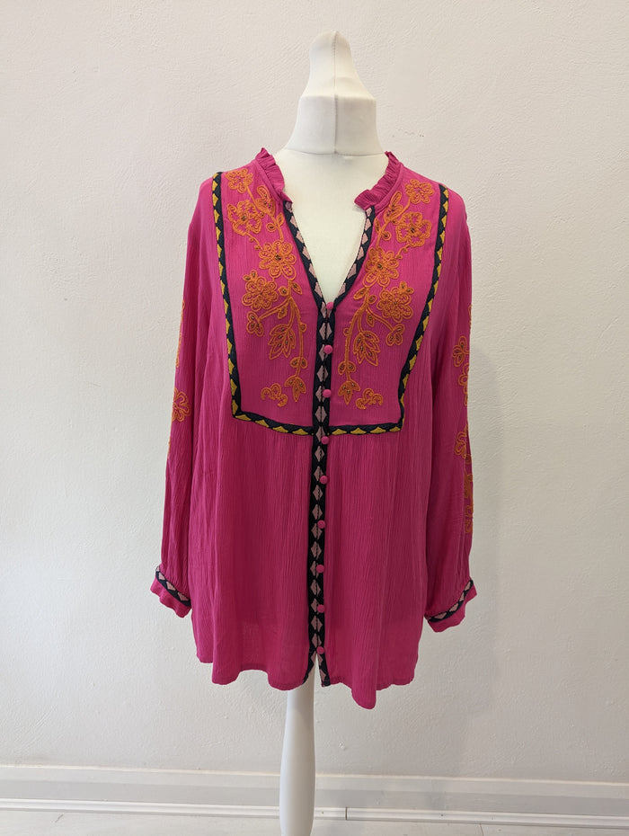 Monsoon Cerise tunic L