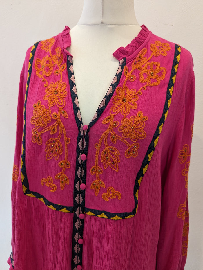 Monsoon Cerise tunic L