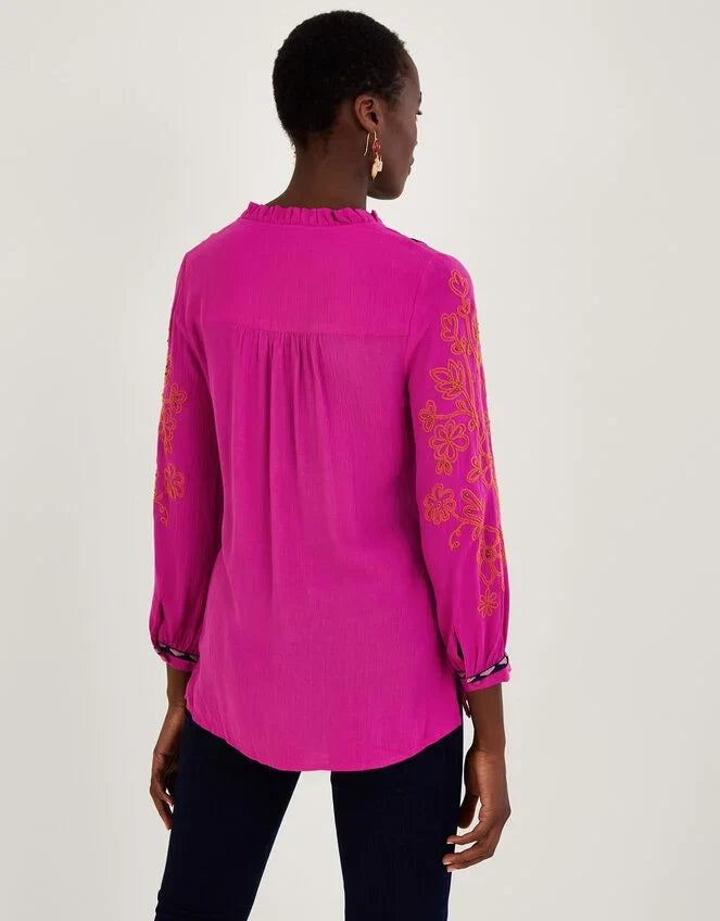 Monsoon Cerise tunic L