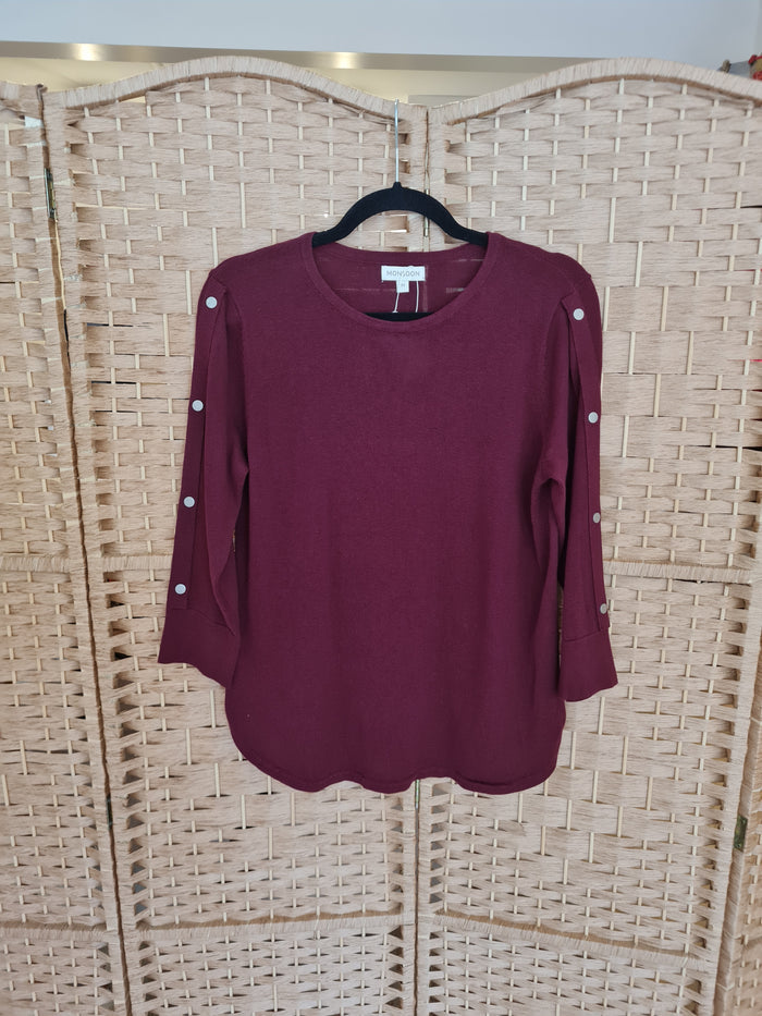 Monsoon maroon jumper M