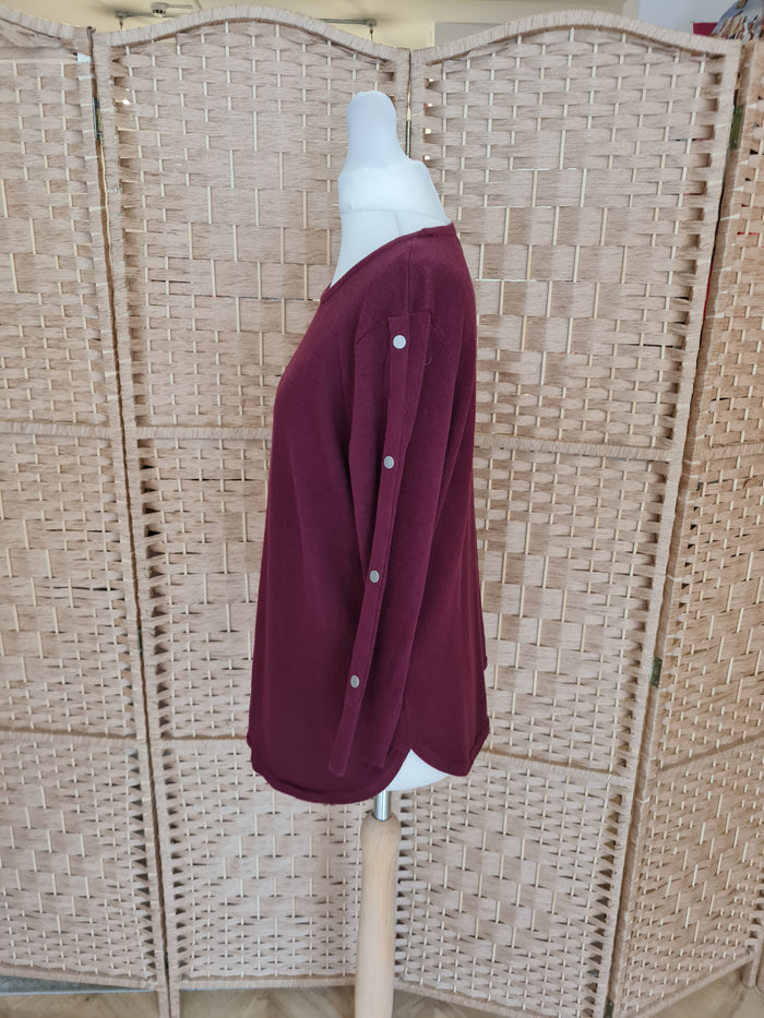 Monsoon maroon jumper M