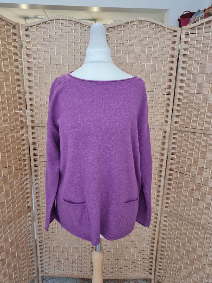 Monsoon Purple Jumper S