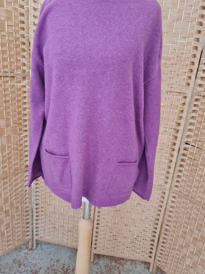 Monsoon Purple Jumper S