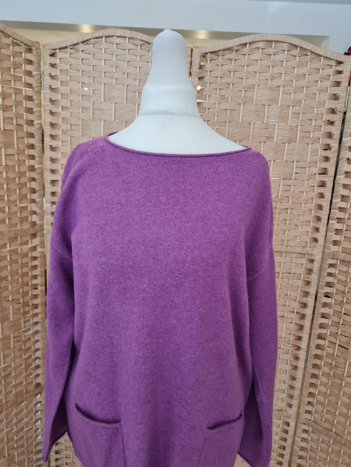 Monsoon Purple Jumper S