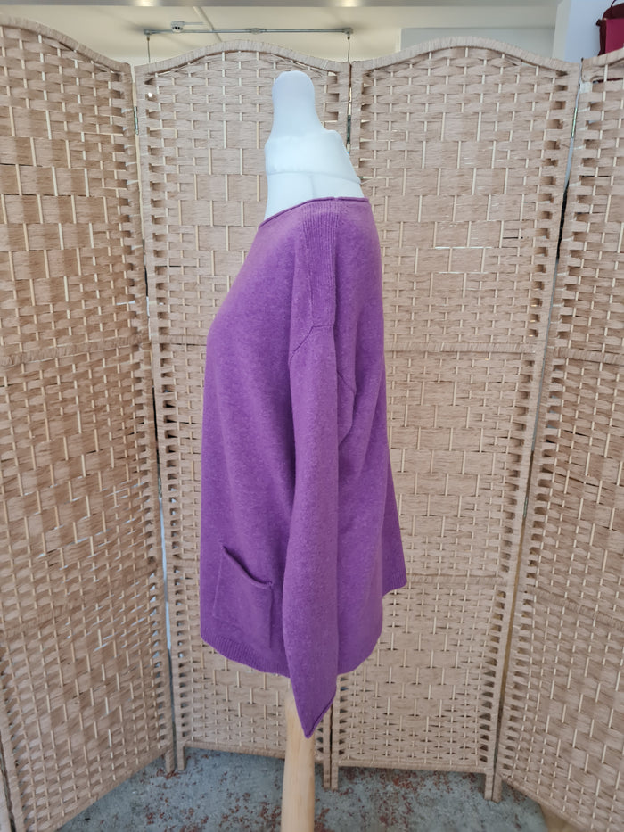 Monsoon Purple Jumper S