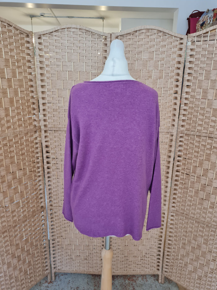 Monsoon Purple Jumper S