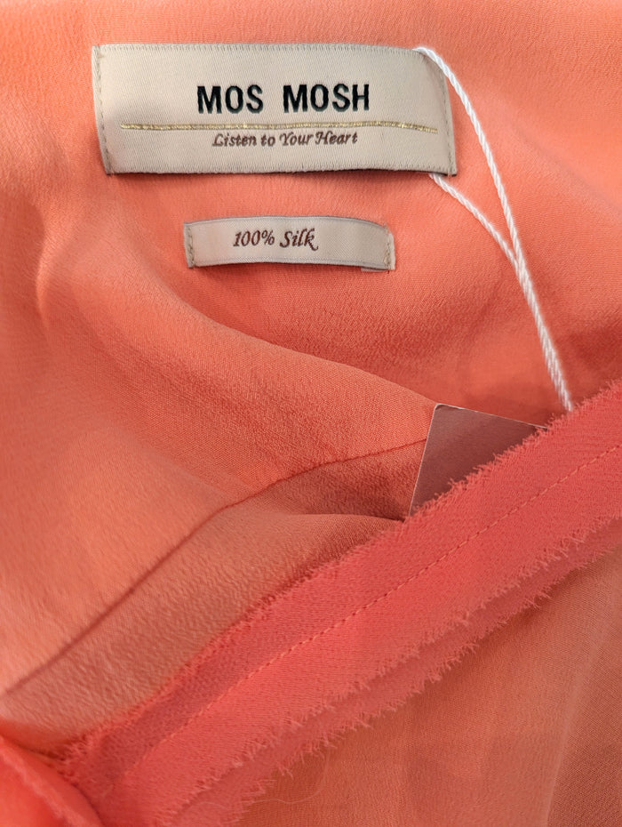 Mos Mosh Coral silk top S