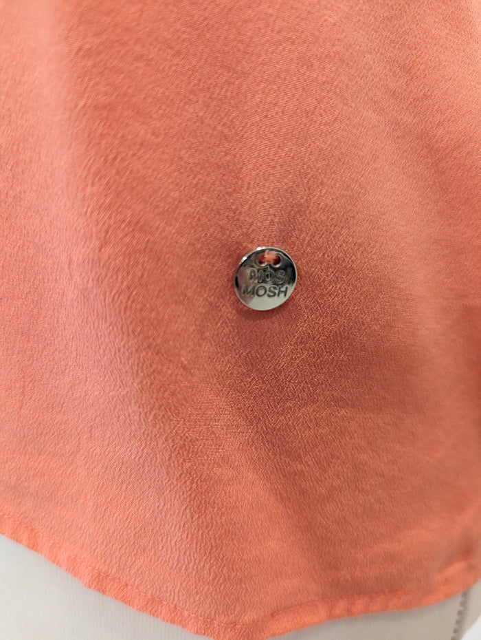 Mos Mosh Coral silk top S