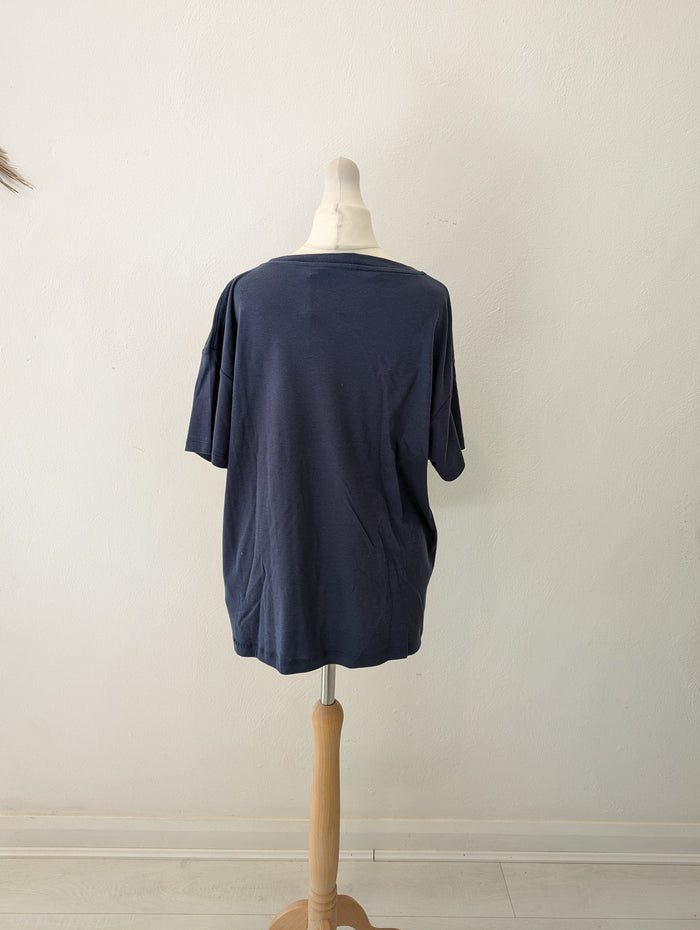 Mos Mosh Navy Top RRP £69 S