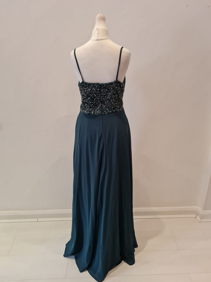 Motee Maids Green Maxi Dress 10