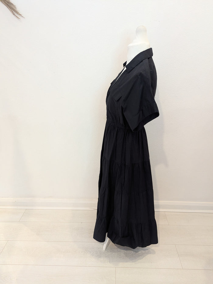 M&S Black Maxi 14