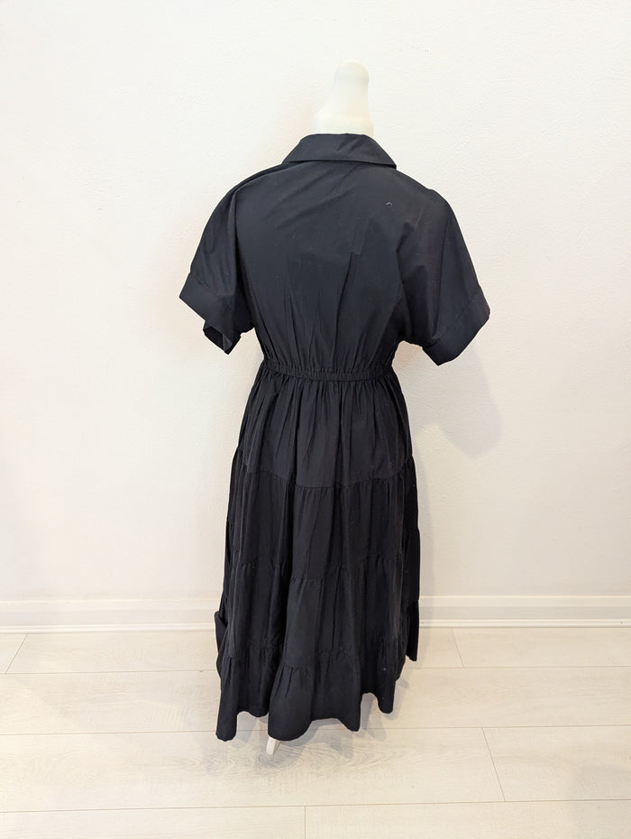 M&S Black Maxi 14