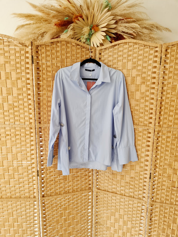 M&S Collection Blue Shirt 16