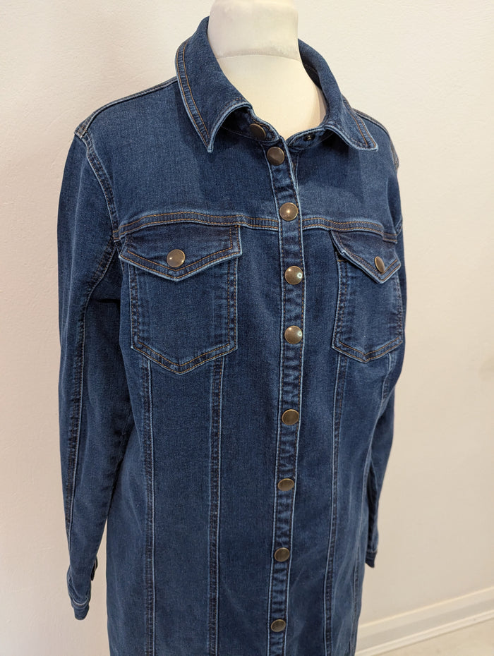 M&S Denim Dress 14 RRP £49.50