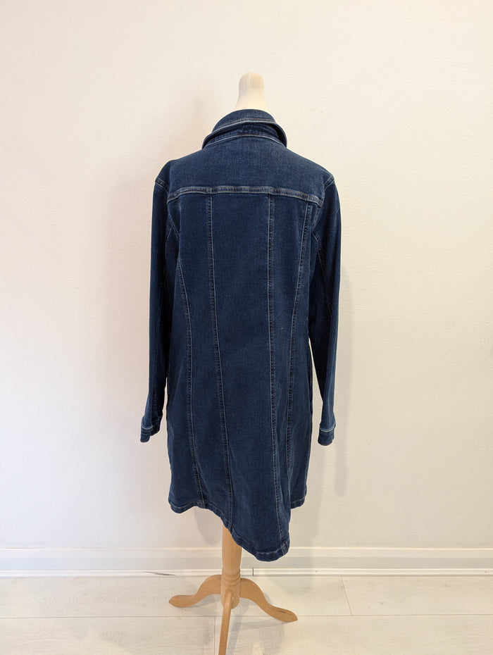 M&S Denim Dress 14 RRP £49.50
