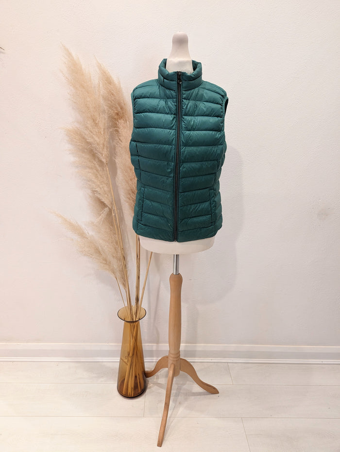 M&S Green Bodywarmer 10
