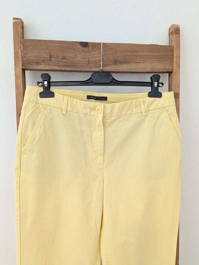 M&S Lemon Chinos 12