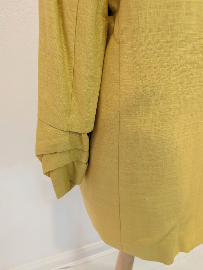 M&S Mustard Blazer 8 RRP £45