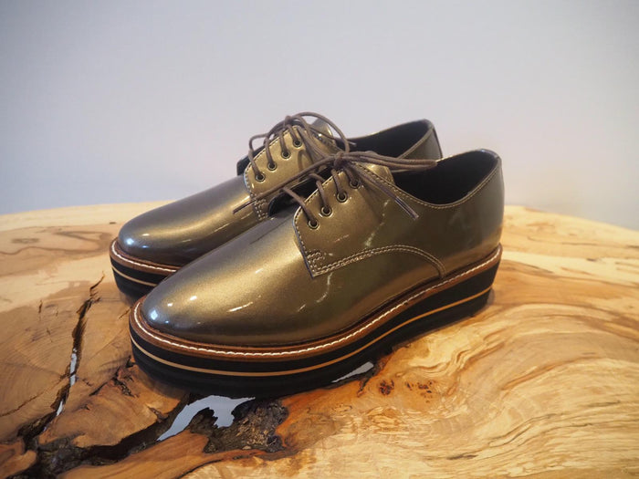 M&S Pewter Platfrom Brouges 4.5