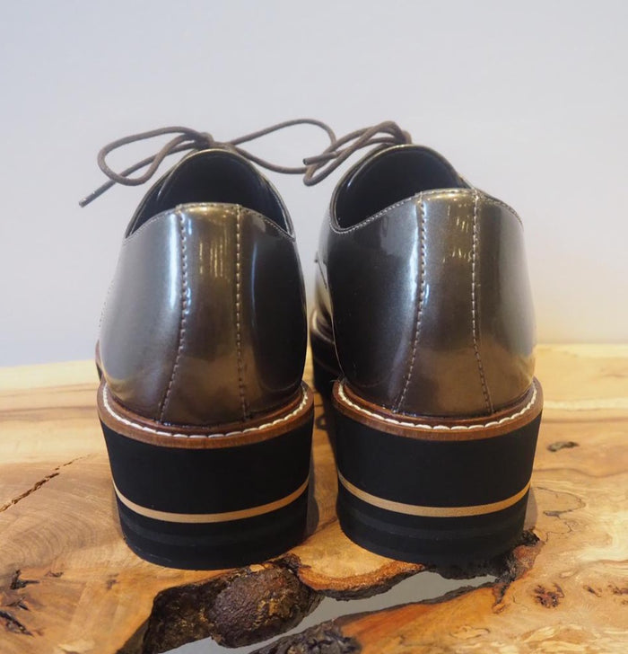 M&S Pewter Platfrom Brouges 4.5