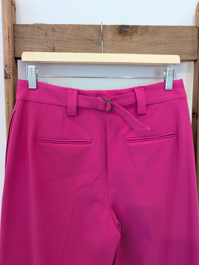M&S pink wide leg trousers 10 NWT RRP £39.50