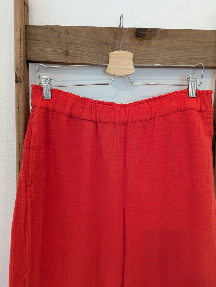M&S Red Trousers 12