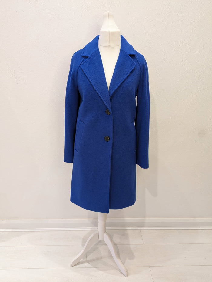 M&S Royal Blue Coat 8 RRP £69