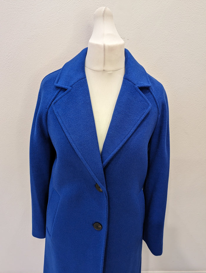 M&S Royal Blue Coat 8 RRP £69