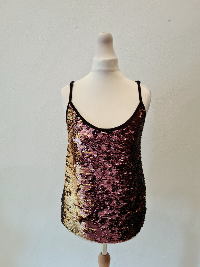 M&S Sequin Cami 12