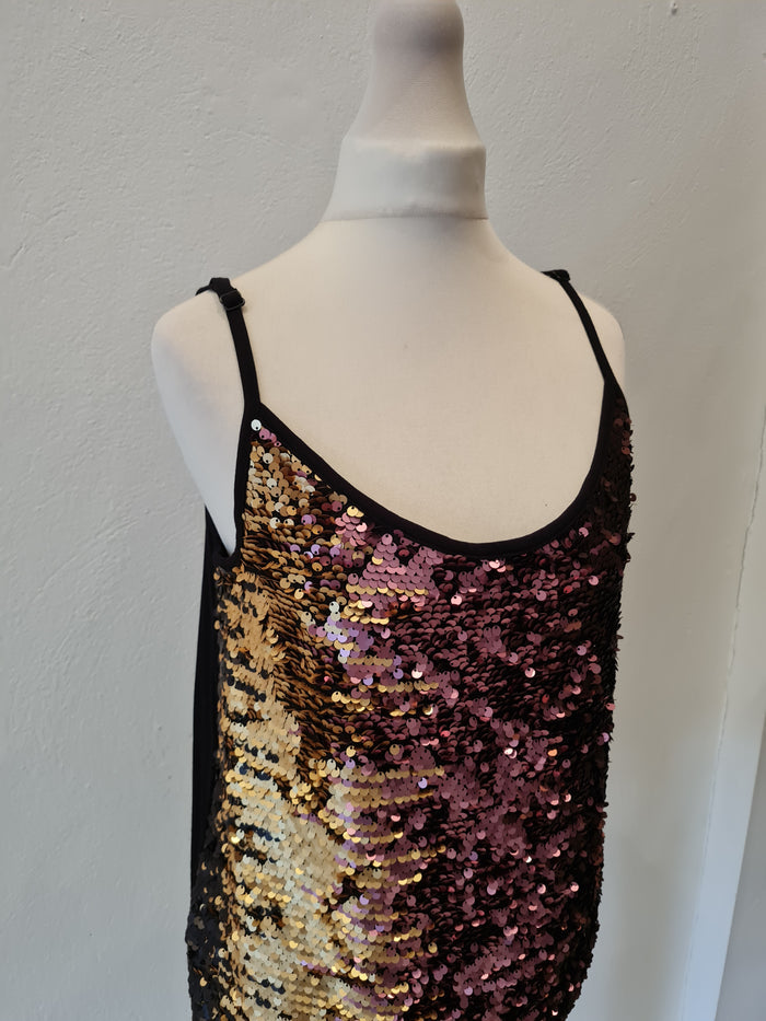 M&S Sequin Cami 12