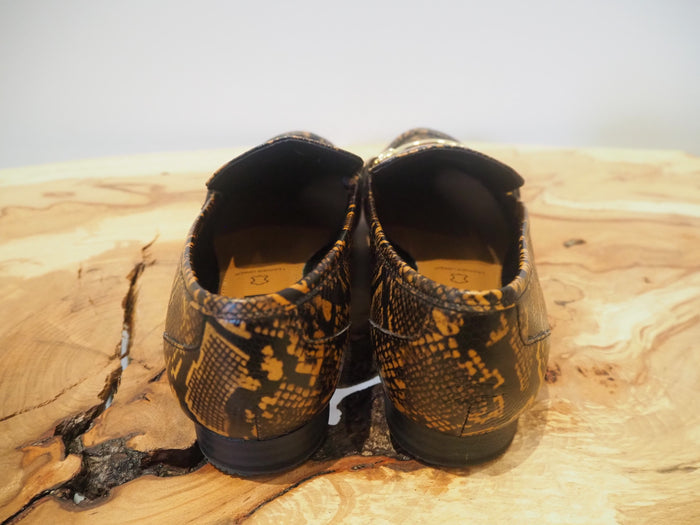 M&S Snake Print Loafers 5