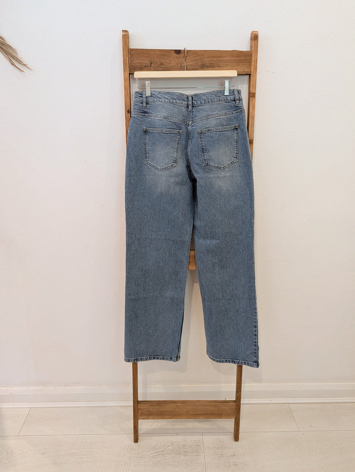 MSCH Blue Wide leg Jeans NWT £100