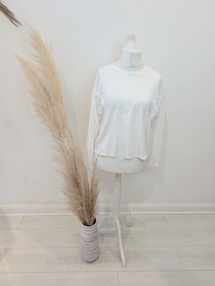MSCH White Adaline Top NWT £50