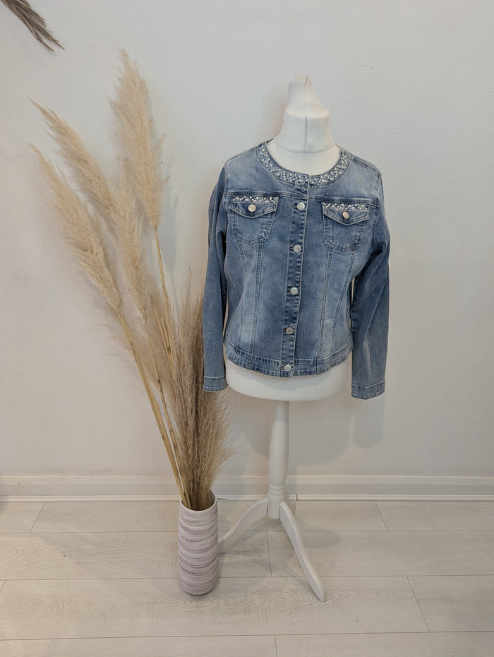 Mudflower Pearl Denim Jacket 14