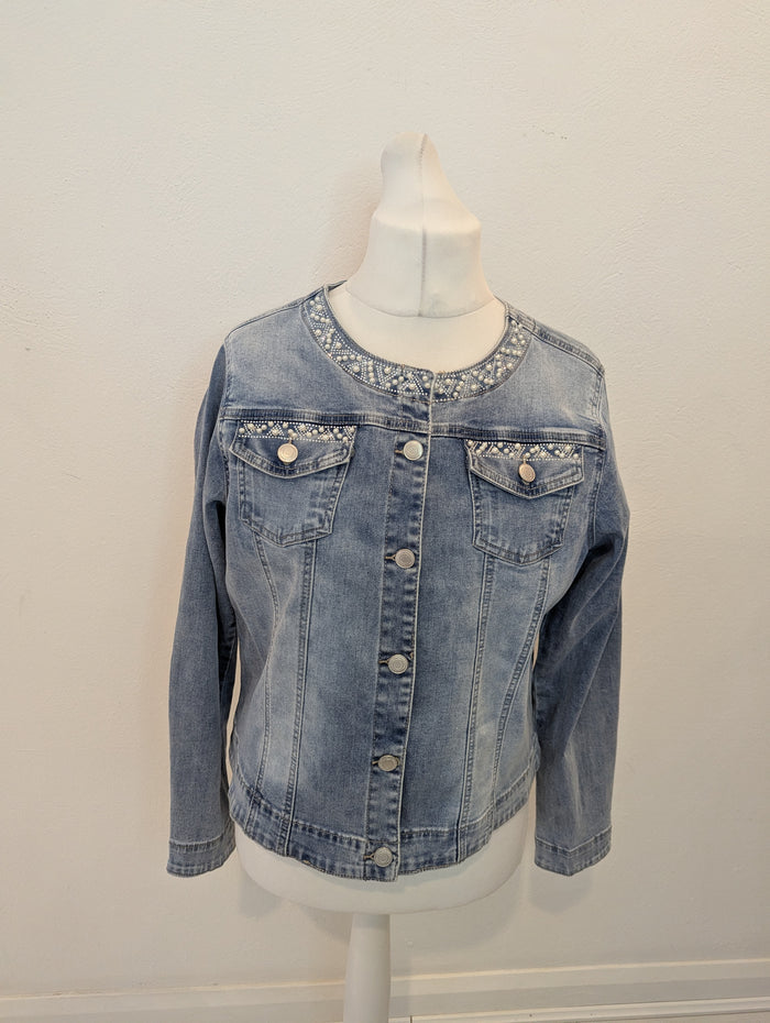 Mudflower Pearl Denim Jacket 14