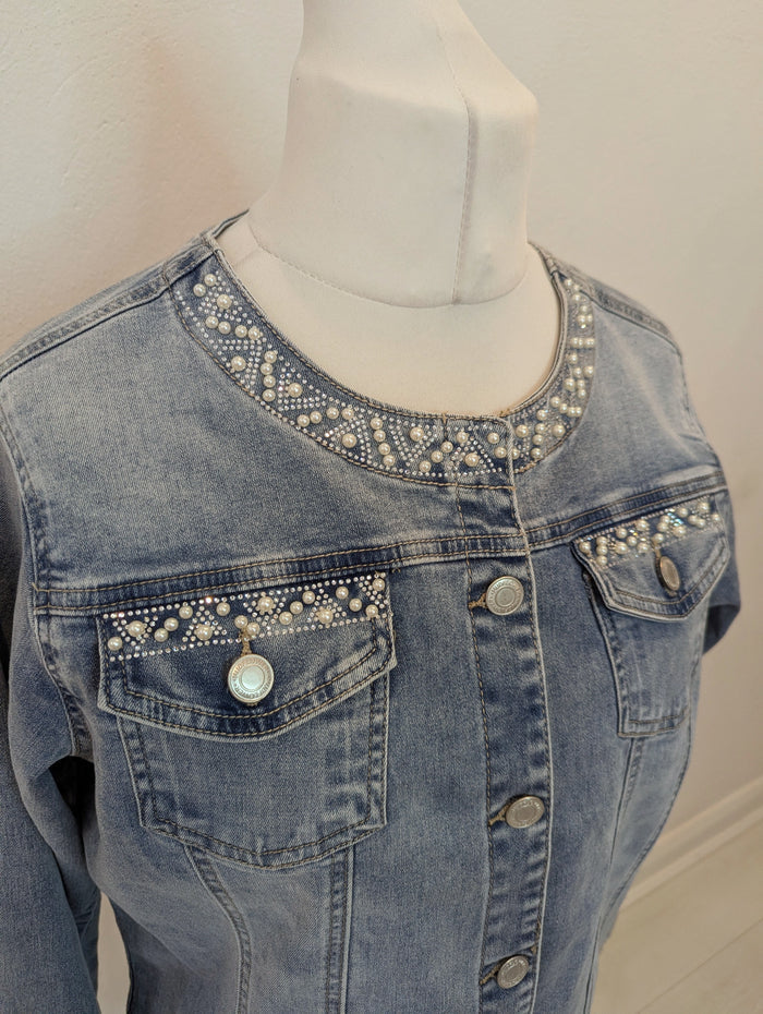 Mudflower Pearl Denim Jacket 14