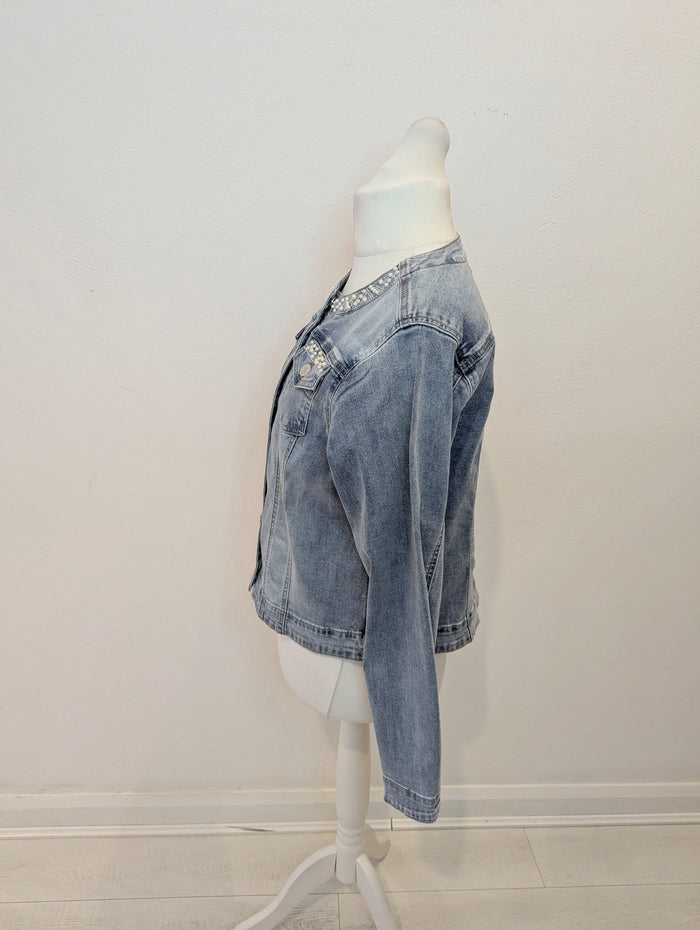Mudflower Pearl Denim Jacket 14