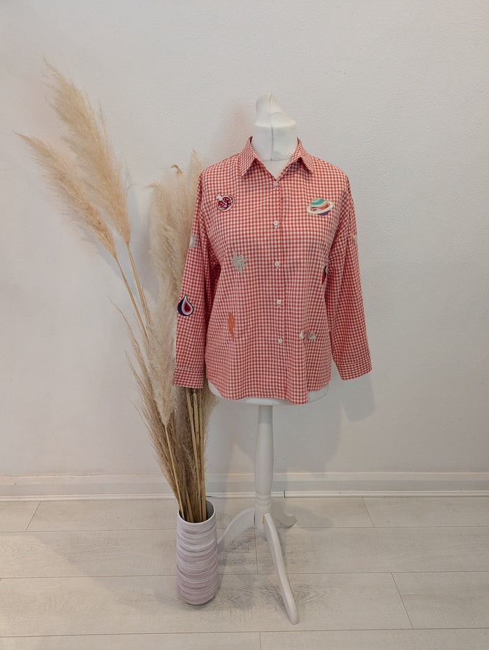 Musy Muse Gingham Shirt M/L