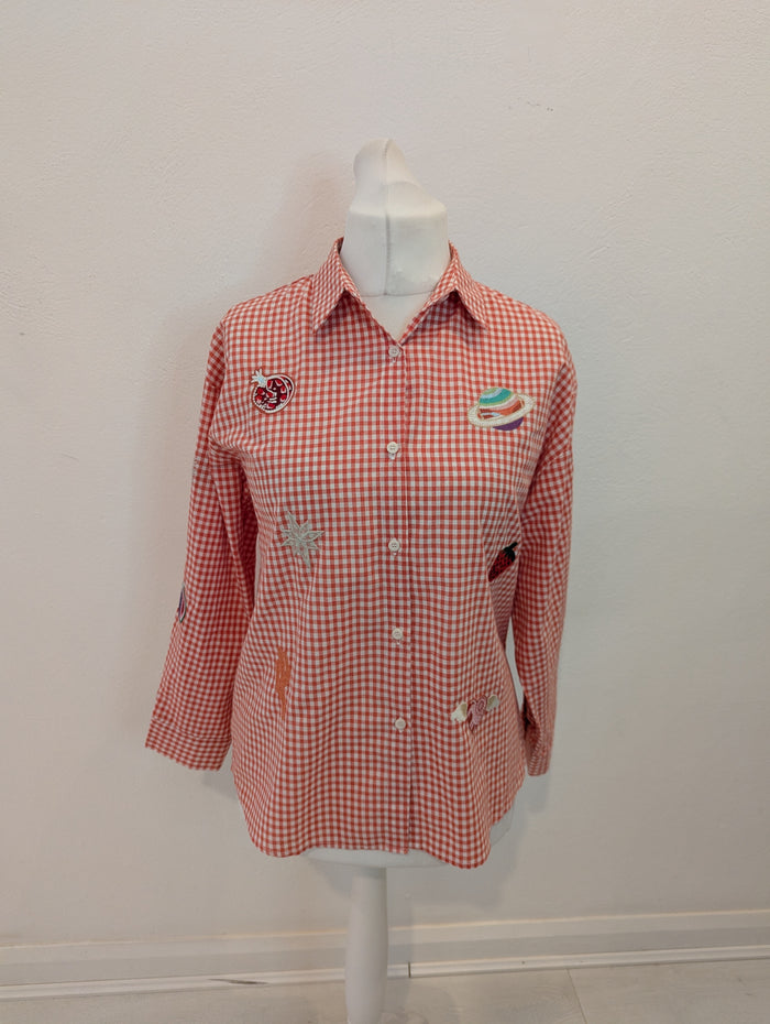 Musy Muse Gingham Shirt M/L
