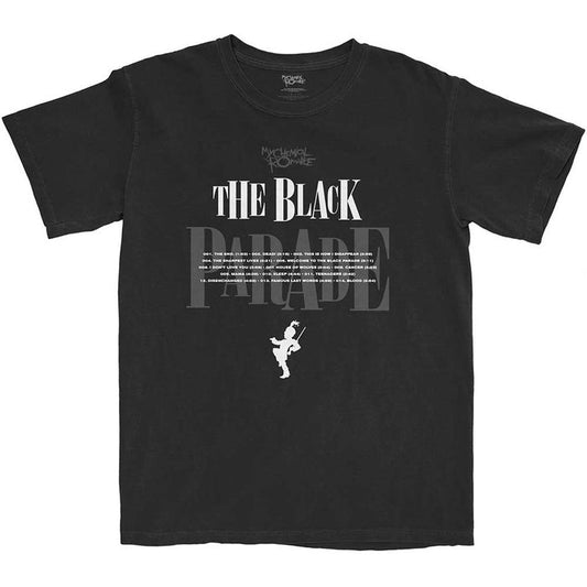My Chemical Romance Unisex T-shirt - Track Listings Rock Off