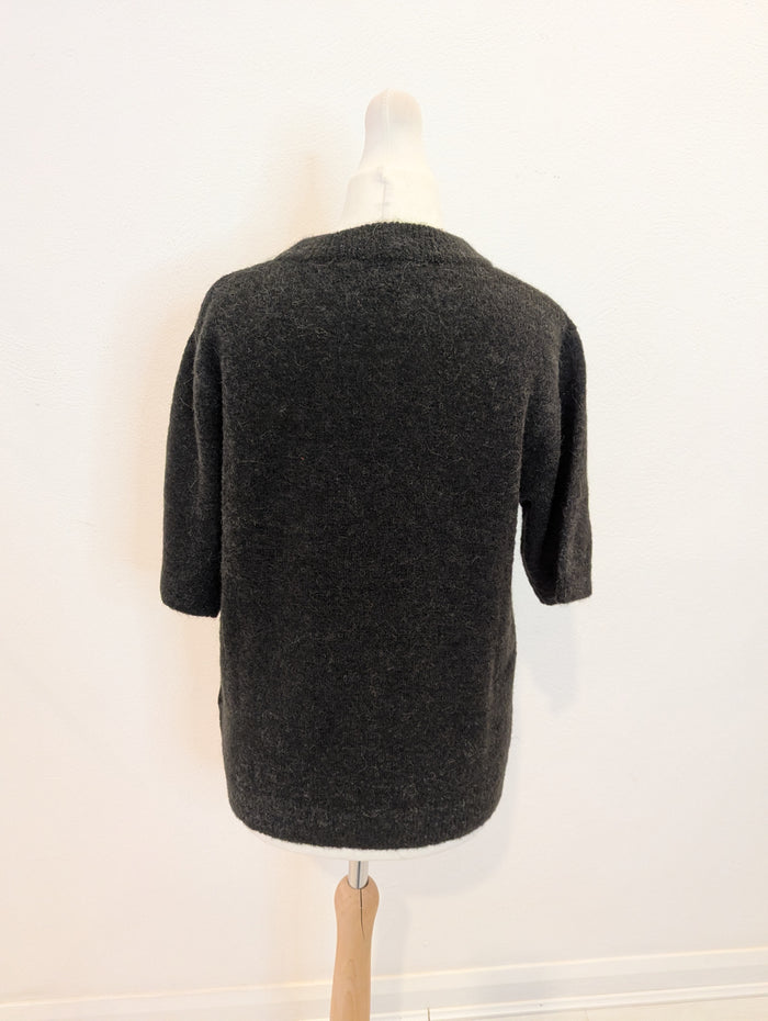 My Essential Wardrobe Grey Jumper Top S