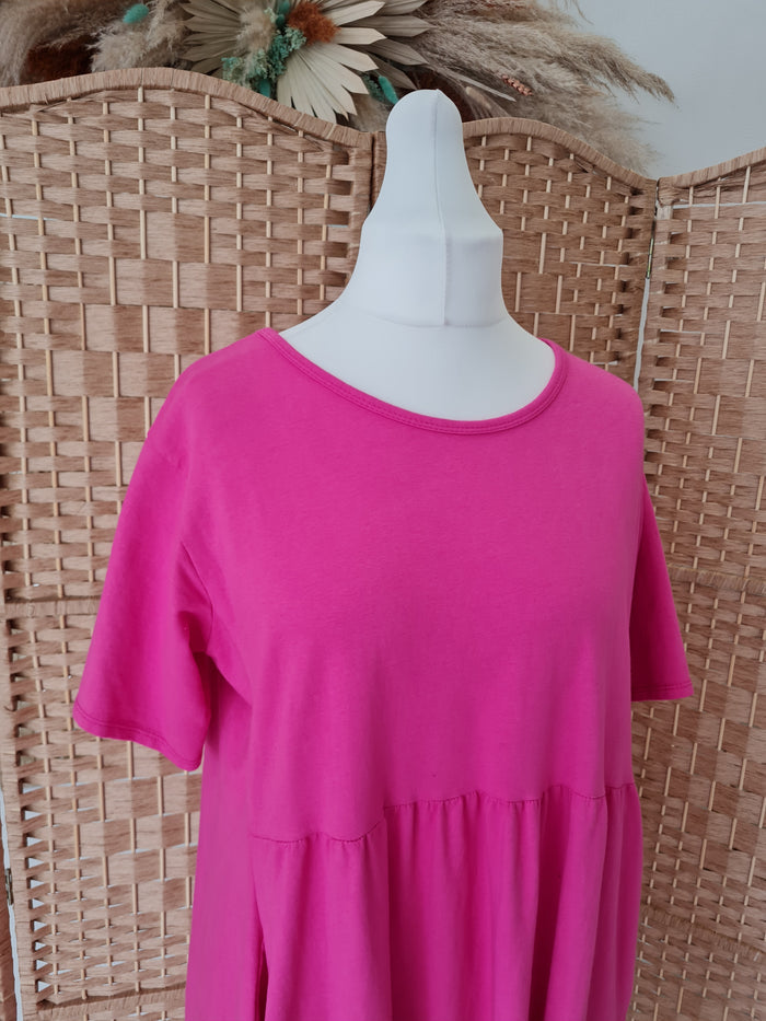 My Midi in hot pink One Size