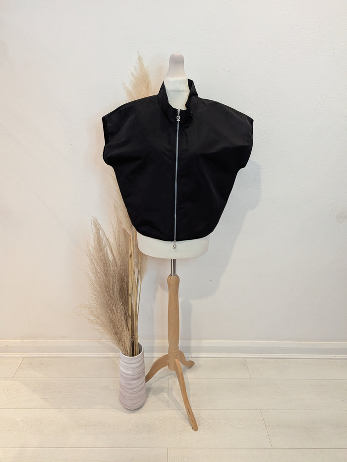 My Soul Black Zip Top S