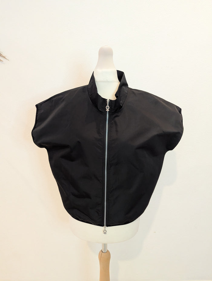 My Soul Black Zip Top S