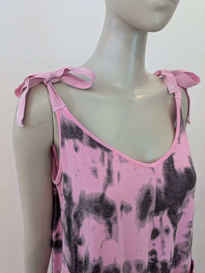 My Story pink tie dye jumpsuit M/L