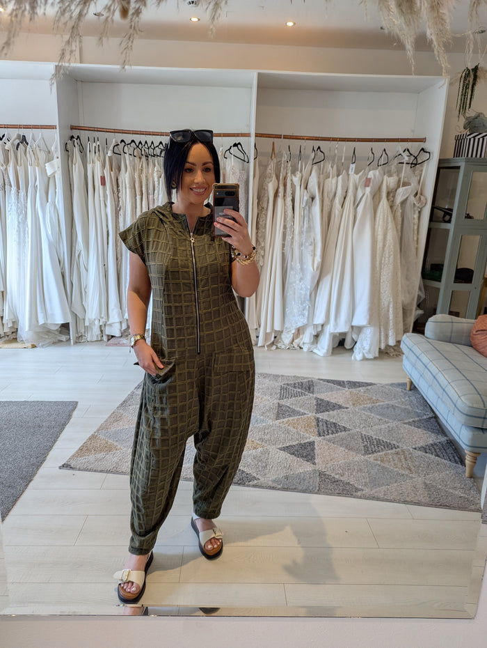 MySoul Khaki Jumpsuit L