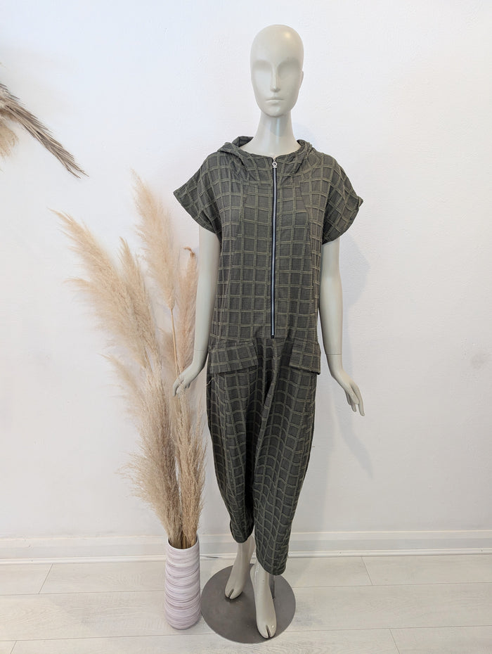 MySoul Khaki Jumpsuit L